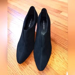 Studio Works Suede Pointy-Toe Shoes  3"  ◇ Size 8